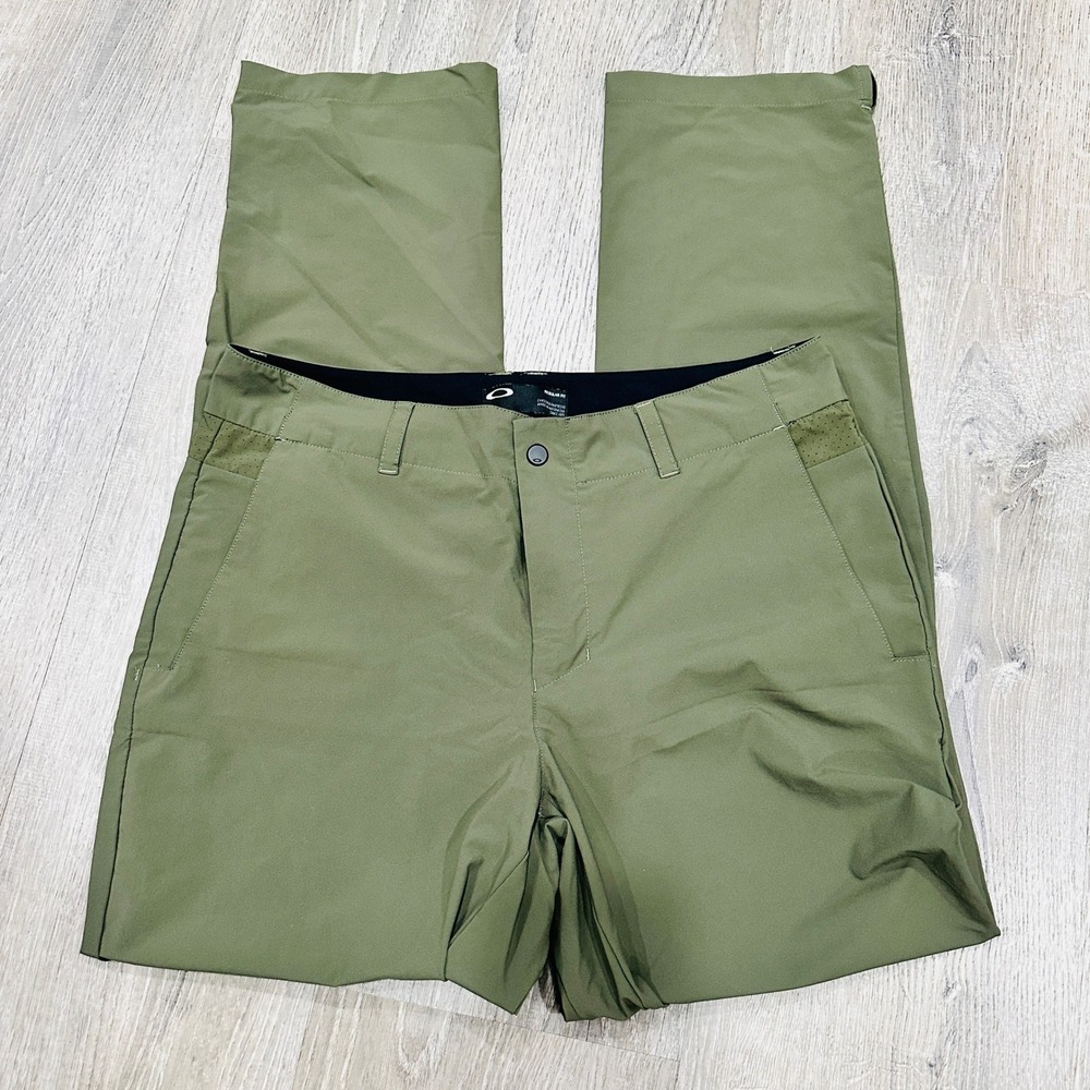 Oakley Pants Men's 32x30 Olive Green Technical Outdoor Articulated Knee Pants - Picture 15 of 16